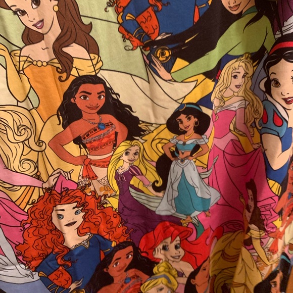 Cakeworthy Disney Princess Allover Print T Shirt - Picture 2 of 3